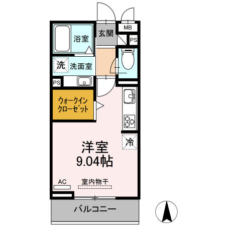 同じ建物の物件間取り写真 - ID:223032132957