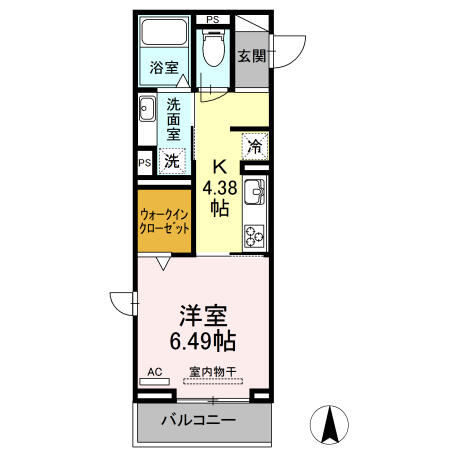 同じ建物の物件間取り写真 - ID:223032132978