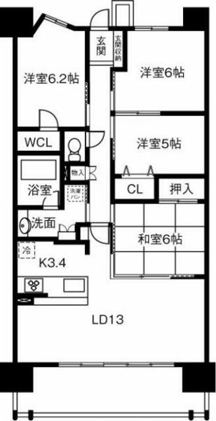 ライオンズ半田プレステージレジデンス 502｜愛知県半田市泉町(賃貸マンション4LDK・5階・85.74㎡)の写真 その1