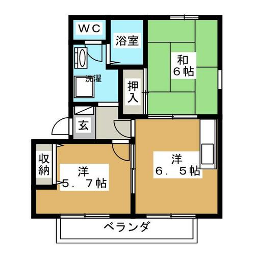 同じ建物の物件間取り写真 - ID:220003026635