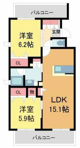 同じ建物の物件間取り写真 - ID:228048437361