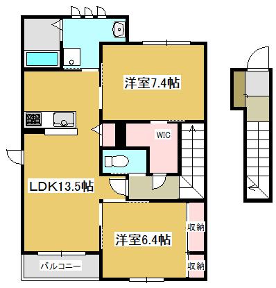 同じ建物の物件間取り写真 - ID:228047742828