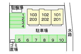 メゾン・プレッソ 201 ｜ 兵庫県揖保郡太子町鵤（賃貸アパート1LDK・2階・42.37㎡） その15