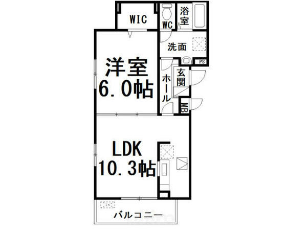 エスポワールＩＩＩ｜京都府京都市伏見区久我石原町(賃貸アパート1LDK・1階・40.13㎡)の写真 その2