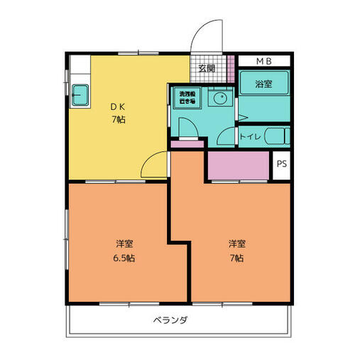 同じ建物の物件間取り写真 - ID:214055126367