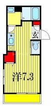 ヴィラセゾン船橋本町ＩＩ 202 ｜ 千葉県船橋市本町３丁目（賃貸アパート1R・2階・18.63㎡） その2