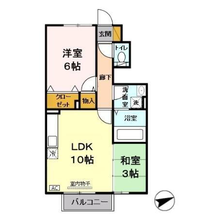 同じ建物の物件間取り写真 - ID:213102115217