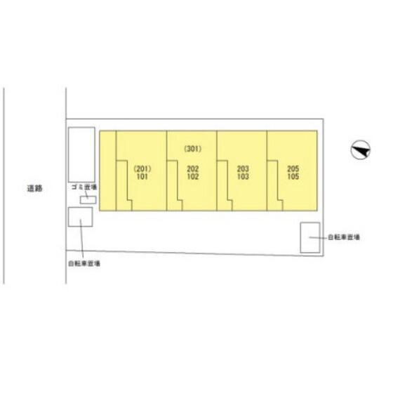 埼玉県さいたま市北区宮原町１丁目(賃貸アパート1LDK・2階・37.98㎡)の写真 その7