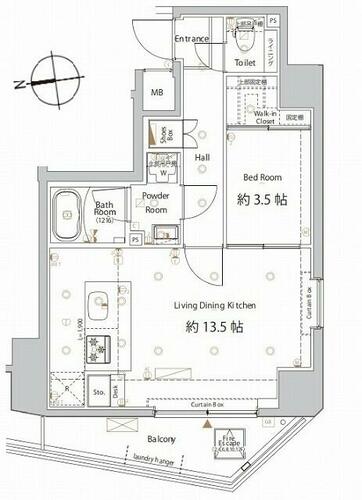 同じ建物の物件間取り写真 - ID:213096584723