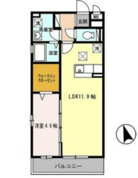 ヴァンベール森小路｜大阪府大阪市旭区森小路２丁目(賃貸アパート1LDK・2階・41.95㎡)の写真 その2