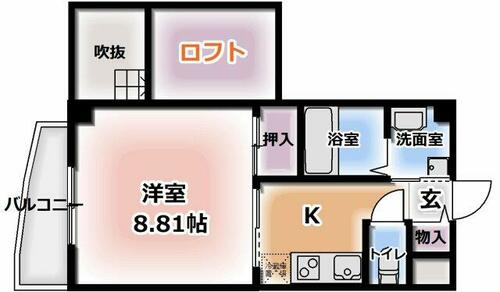 同じ建物の物件間取り写真 - ID:227082651823