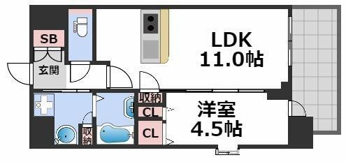 同じ建物の物件間取り写真 - ID:227082643969