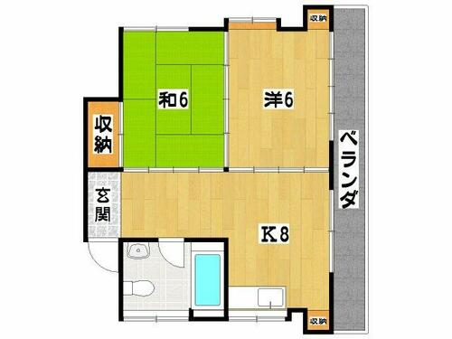 當山アパート_間取り_0