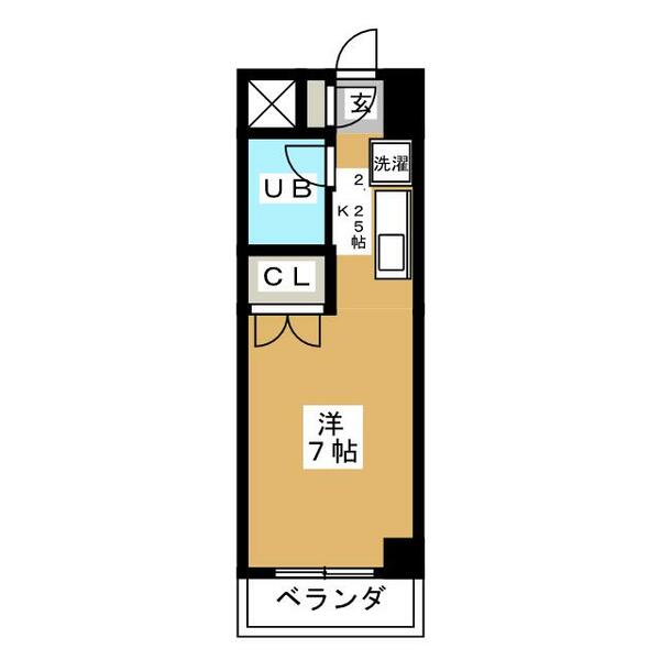 トーコービル 404｜東京都国立市富士見台２丁目(賃貸マンション1R・4階・18.00㎡)の写真 その2