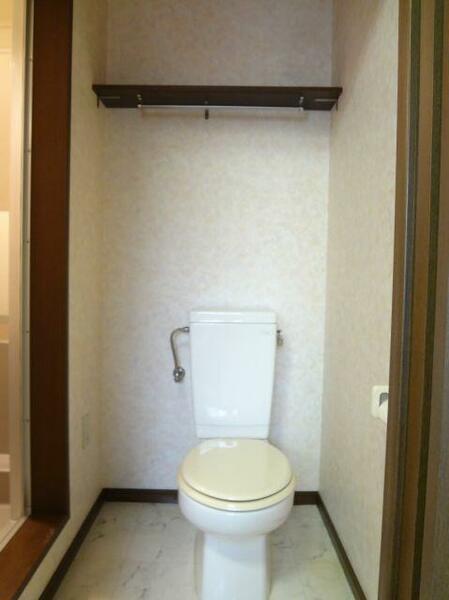 画像9:トイレの上にも棚があり重宝します