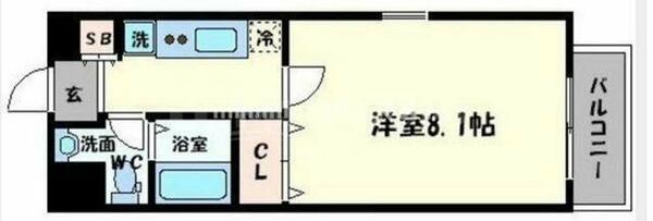 ウインズコート今福西 301｜大阪府大阪市城東区今福西１丁目(賃貸マンション1K・3階・25.41㎡)の写真 その2