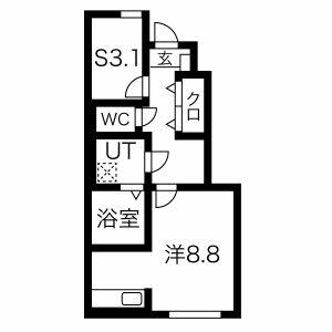 同じ建物の物件間取り写真 - ID:206001964812