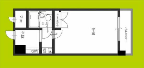 グリーンビュー田川｜大阪府大阪市淀川区田川２丁目(賃貸マンション1K・5階・18.00㎡)の写真 その2