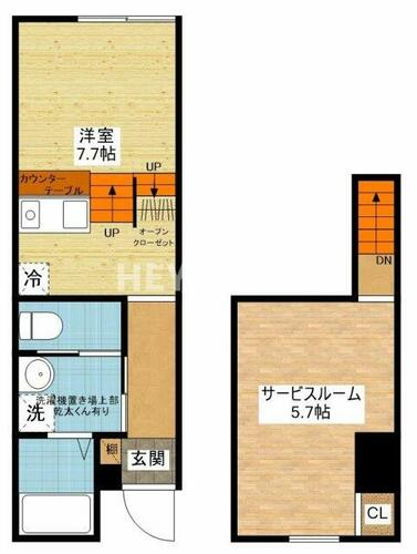 同じ建物の物件間取り写真 - ID:242001479765