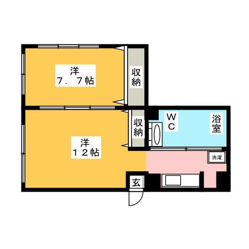 同じ建物の物件間取り写真 - ID:213102678263