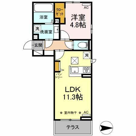 同じ建物の物件間取り写真 - ID:220003059292