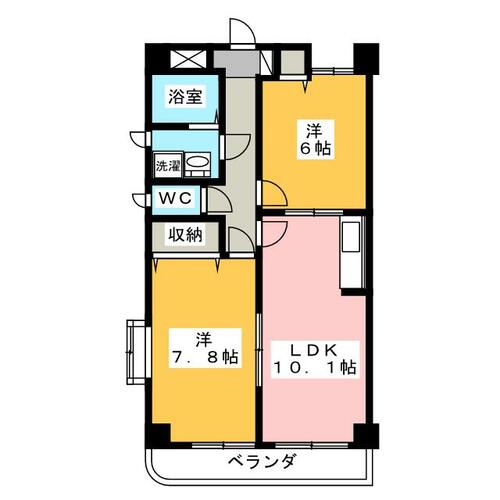 同じ建物の物件間取り写真 - ID:213102788652