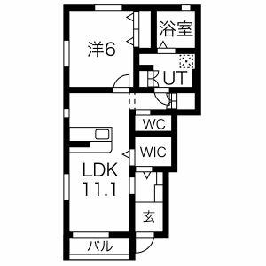 同じ建物の物件間取り写真 - ID:203001988315