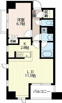 同じ建物の物件間取り写真 - ID:213103172046