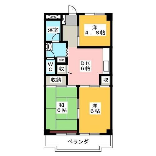 同じ建物の物件間取り写真 - ID:213102884039