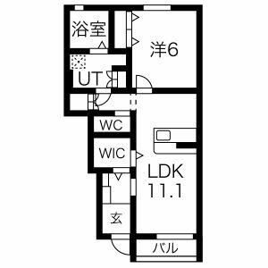 同じ建物の物件間取り写真 - ID:203001989477