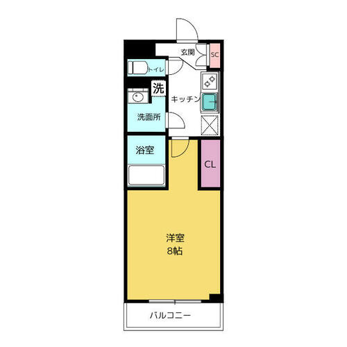 同じ建物の物件間取り写真 - ID:213103040945