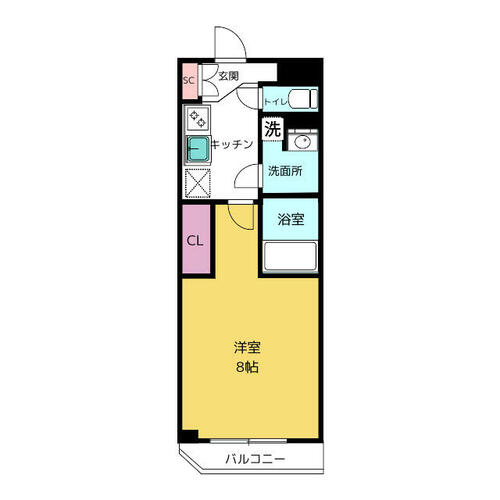 同じ建物の物件間取り写真 - ID:213103040948