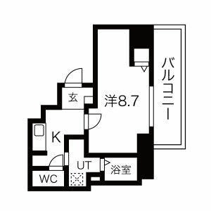 同じ建物の物件間取り写真 - ID:227082270477