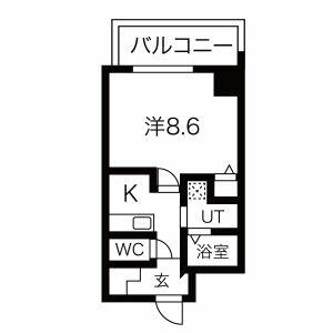 同じ建物の物件間取り写真 - ID:227082270585