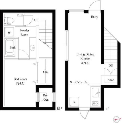 同じ建物の物件間取り写真 - ID:213103562866