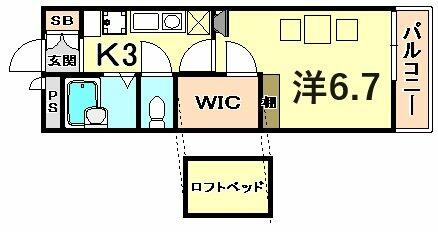 同じ建物の物件間取り写真 - ID:228049812671