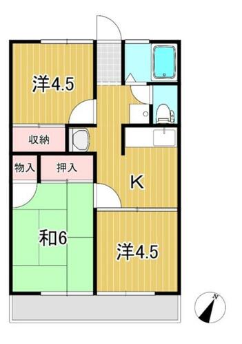 同じ建物の物件間取り写真 - ID:208008728186