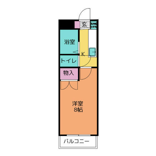 同じ建物の物件間取り写真 - ID:204004206457