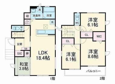 間取り：212057404773