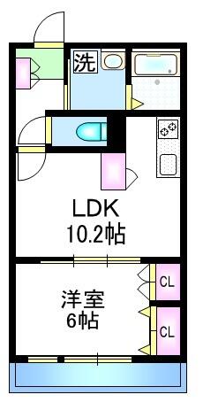 Ｄｅｌ　Ｓｏｌｅ 104｜東京都北区田端２丁目(賃貸マンション1LDK・1階・40.15㎡)の写真 その2