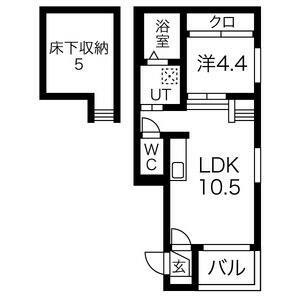 同じ建物の物件間取り写真 - ID:223031667585