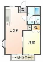 スカイハイツＤ 201 ｜ 岐阜県加茂郡坂祝町酒倉（賃貸アパート1LDK・2階・40.04㎡） その2