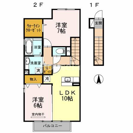 同じ建物の物件間取り写真 - ID:230029441467