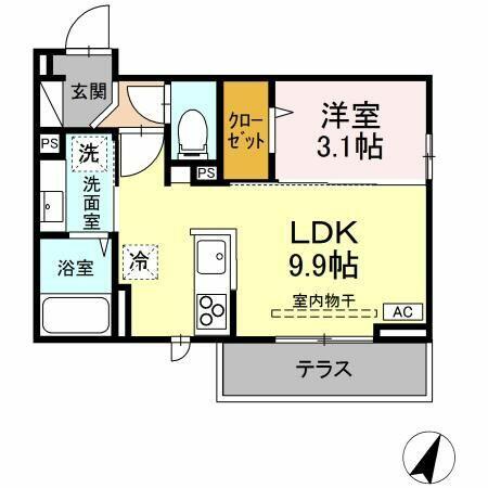 同じ建物の物件間取り写真 - ID:220003097586