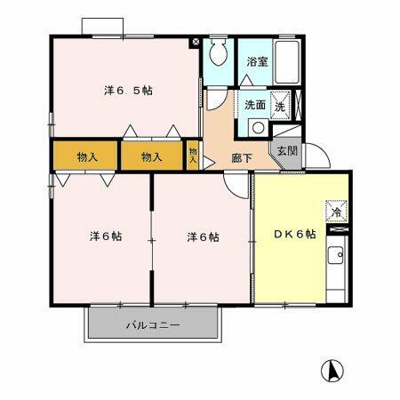 同じ建物の物件間取り写真 - ID:223032695782