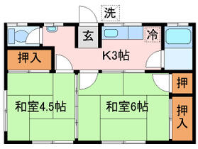 三重県松阪市殿町（賃貸アパート2K・1階・33.00㎡） その1