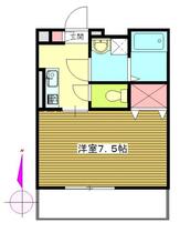 リアン 101 ｜ 埼玉県草加市草加４丁目（賃貸アパート1K・1階・24.78㎡） その2