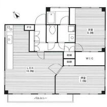 Ｍ’ｓ　Ｇａｒｄｅｎ　自由が丘  ｜ 東京都世田谷区奥沢６丁目（賃貸マンション2LDK・4階・69.77㎡） その2