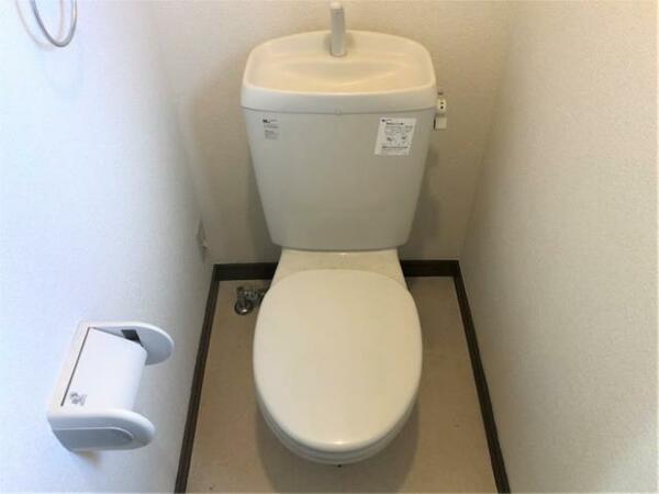 画像3:トイレは洗浄・消毒済み。