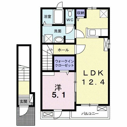 同じ建物の物件間取り写真 - ID:223032419286